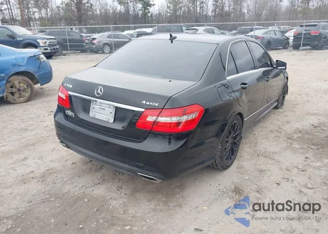 2010 Mercedes-Benz E 350 4Matic из США, поврежденный, VIN WDDHF8HB8AA103612